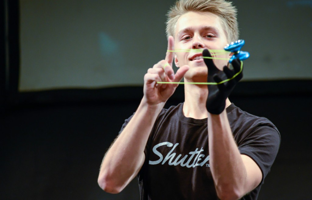 1A World Yo-Yo Champion Gentry Stein